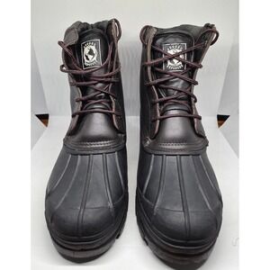 Rugged Exposure Duck Boots Men Size 13 Brown Waterproof Snow Rain Work Boot